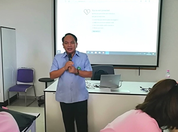 Mr.Klarnarong Wongpitak Prepare for the
experience for student