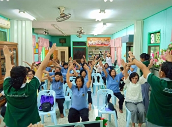 นักศึกษาแพทย์แผนไทย ปี4
ร่วมจัดกิจกรรมโยคะเพื่อสุขภาพ Yoga
Health