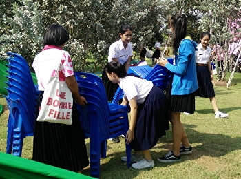 โครงการบำเพ็ญประโยชน์ตามแนวทางกิจกรรม 5ส
ประจำปีการศึกษา 2561