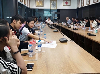 เข้าร่วมประชุมในโครงการ
“กาชาดรวมพลจิตอาสา Share & Show”
เพื่อปลุกคนไทยที่มีจิตอาสาหรืออาสาสมัครร่วมขับเคลื่อนภารกิจของสภากาชาดไทย