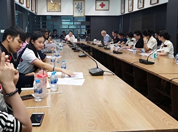 attended the Redcross Share & Show
Meeting at Bhoribhat Building at Thai
Redcross.