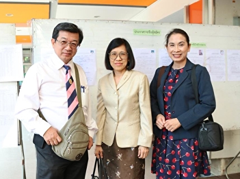 Executive directors, lecturers and
faculty staffs of College of Allied
Health Sciences, Suan Sunandha Rajabhat
University participate in politics by
voting the University Representative
Commitee