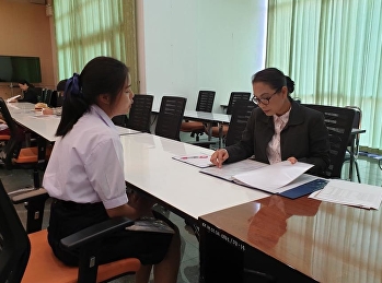 บรรยากาศการสอบสัมภาษณ์ รอบที่ 1
การรับสมัครแบบ Portfolio
ของวิทยาลัยสหเวชศาสตร์