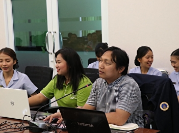 lead the orientation for the fourth-year
Public Health students in order to guide
the preparation for a senior training
course. This orientation is now running
at Professor Dr. Adulya Viriyavejjakul’s
Hall, Fl. 5