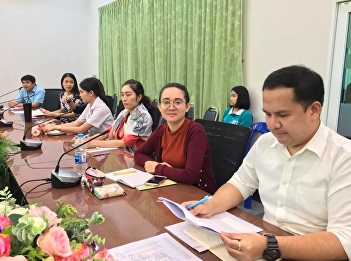 ”Preparation for ATM Program Assessment
Meeting” in order to prepare for the
significant evaluation qualified by Thai
Traditional Medicine Council which is
going to run on this Wednesday (30
January 2019).