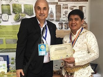 Congratulations to the research results
Innovation: Subject: Three Mushroom
serum in EUROINVENT EUROPEAN EXHIBITION
OF CREATIVITY AND INNOVATION 2019 in
Romania