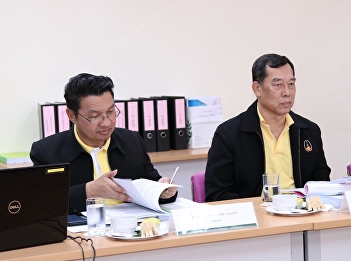 together with the program lecturers
attend the internal session for
Self-Assessment toward the ASEAN
University Network Quality Assurance
(Curriculum level)