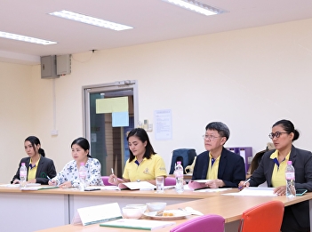 program lecturers attend the internal
session for Self-Assessment toward the
ASEAN University Network-Quality
Assurance (Curriculum level)