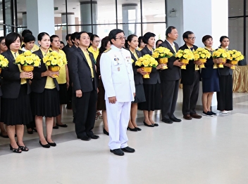 Candle-lighting ceremony in honor of the
King Rama V, during the occasion of the
auspicious occasion of the 67th Birthday
Anniversary.