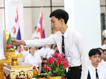 พิธีอัญเชิญตราพระราชลัญจกรและพิธีฝากตัวเป็นศิษย์