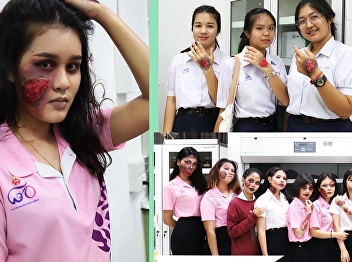 students from Satthasamut School who
joined the Work Experience Program at
AHS. On this occassion