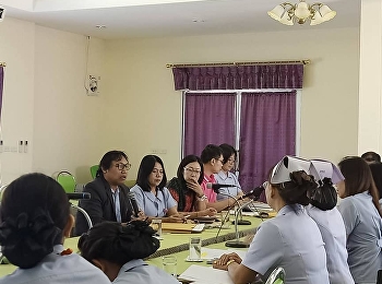 ออกฝึกประสบการณ์วิชาชีพสาธารณสุข
ในรายวิชาเตรียมฝึกประสบการณ์วิชาชีพฯ ณ
เทศบาลเมืองร้อยเอ็ด