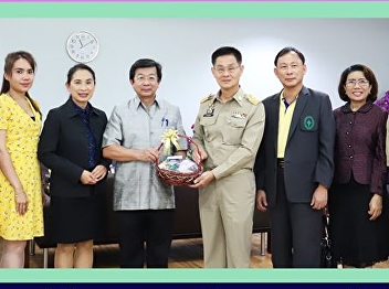 Joined the congratulations to Mr. Charas
Bunnasa on the opportunity to take the
position of Governor of Samut Songkhram
Province