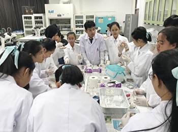 Practice in diagnosing liver fluke
infection Of first year students
