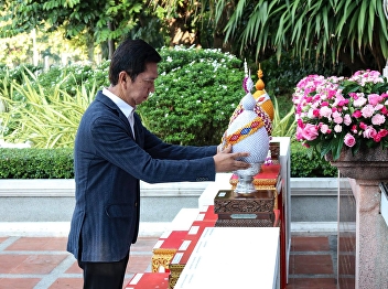 Ceremony of Remembrance for Queen
consort Sunandha Kumariratana on
occasion of her 159th birthday at Queen
consort Sunandha Kumariratana Monument