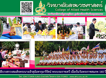 Attending the worshiping ceremony of Her
Majesty Queen Sunantha Kumariratana