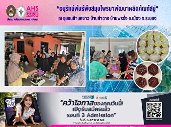 Activities related to the conservation
of medicinal plants and the utilization
of medicinal plants to develop soap
products.